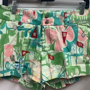 Stylish High Waist Women's Shorts with Floral Print